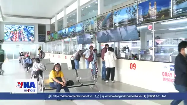 Lượng khách qua bến xe TP.HCM dịp lễ 30/4 dự báo tăng 6%