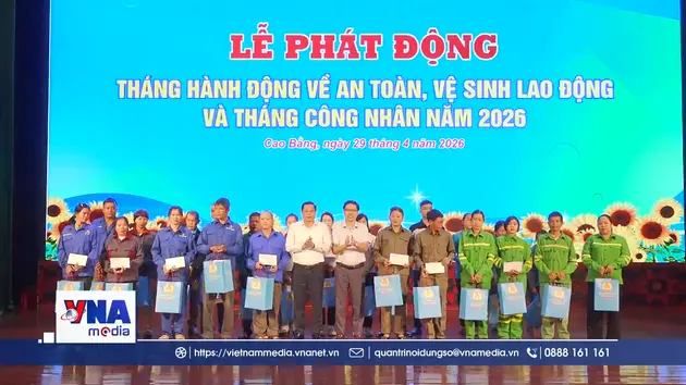 Cao Bằng phát động Tháng Công nhân năm 2026