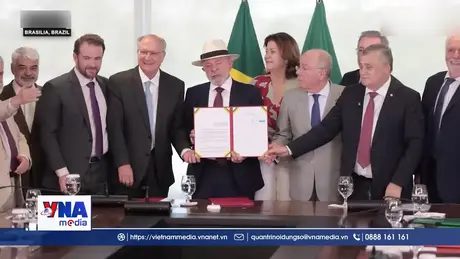 Brazil ban hành Hiệp định thương mại Mercosur – EU