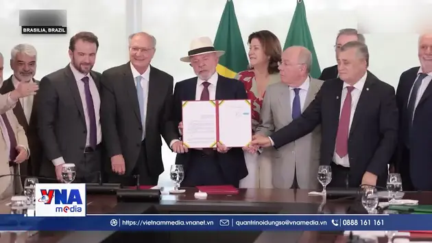 Brazil ban hành Hiệp định thương mại Mercosur – EU