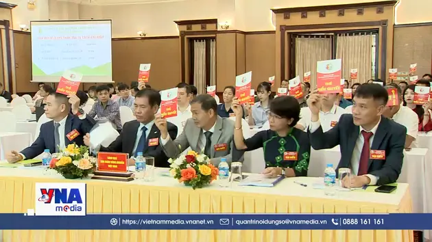 Ông Dương Mạnh Tiến được bầu làm Chủ tịch Liên đoàn bóng chuyền Việt Nam khóa VIII