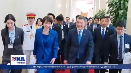 Thủ tướng Lê Minh Hưng hội đàm với Thủ tướng Nhật Bản