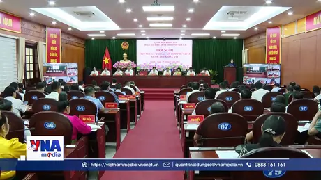 Phó Chủ tịch Quốc hội Nguyễn Thị Hồng tiếp xúc cử tri tại Sơn La