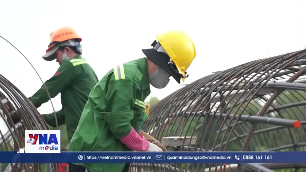 Đảm bảo nguồn vật liệu thi công cao tốc Cà Mau - Cái Nước