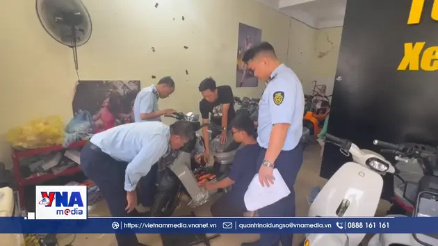 Phát hiện 29 xe đạp điện “trá hình”