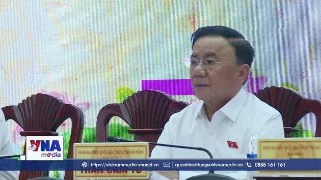 Thường trực Ban Bí thư tiếp xúc cử tri tại 6 phường của TP Đà Nẵng