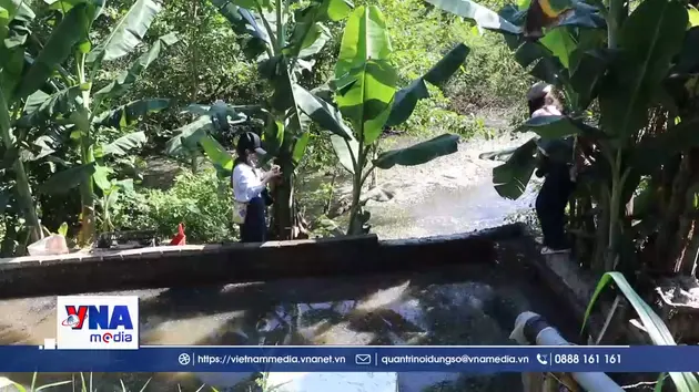 Kiểm tra tình trạng xả thải tại Cụm công nghiệp Tịnh Ấn Tây