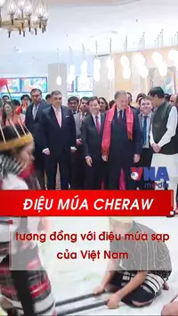 Điệu múa Cheraw chào đón Tổng Bí thư, Chủ tịch nước Tô Lâm