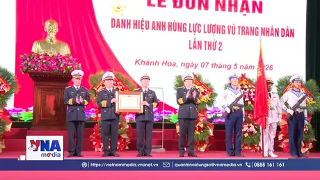 Lữ đoàn 146 đón nhận danh hiệu Anh hùng Lực lượng vũ trang nhân dân lần thứ 2
