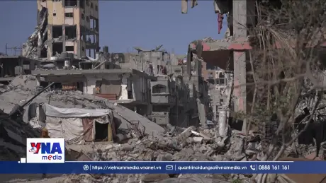 Dải Gaza thiệt hại hơn 57 tỷ USD sau hai năm xung đột