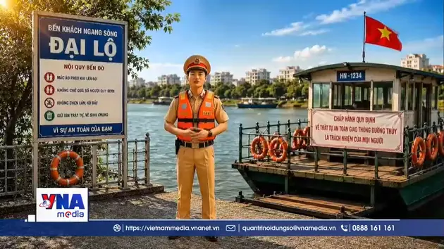 Hà Nội ứng dụng video AI tuyên truyền an toàn giao thông đường thủy
