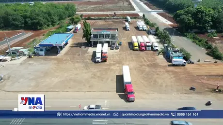 Không còn cảnh container sầu riêng ùn ứ tại bến xe Dầu Giây