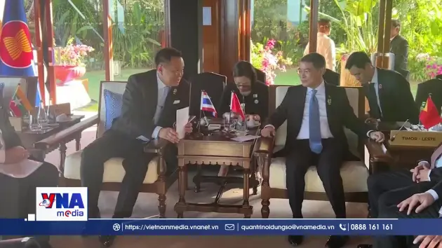 Thủ tướng Lê Minh Hưng tiếp Thủ tướng Thái Lan