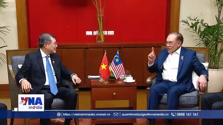 Thủ tướng Lê Minh Hưng tiếp Thủ tướng Malaysia