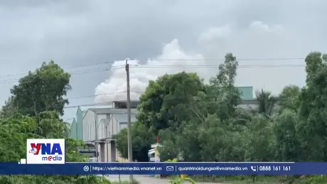 Khói bụi từ Nhà máy viên nén sinh khối “bủa vây” khu dân cư