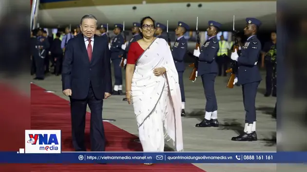 Tổng Bí thư, Chủ tịch nước Tô Lâm bắt đầu thăm cấp Nhà nước Sri Lanka