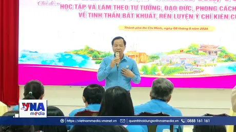Công nhân Thành phố mang tên Bác rèn ý chí kiên cường