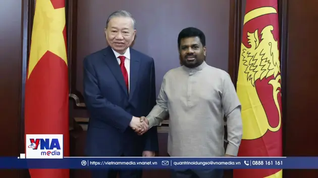 Trạm tin tối 08/5: Tổng Bí thư, Chủ tịch nước Tô Lâm hội đàm với Tổng thống Sri Lanka