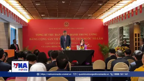 Trạm tin trưa ngày 09/5: Tổng Bí thư, Chủ tịch nước Tô Lâm gặp gỡ cộng đồng người Việt Nam tại Sri Lanka