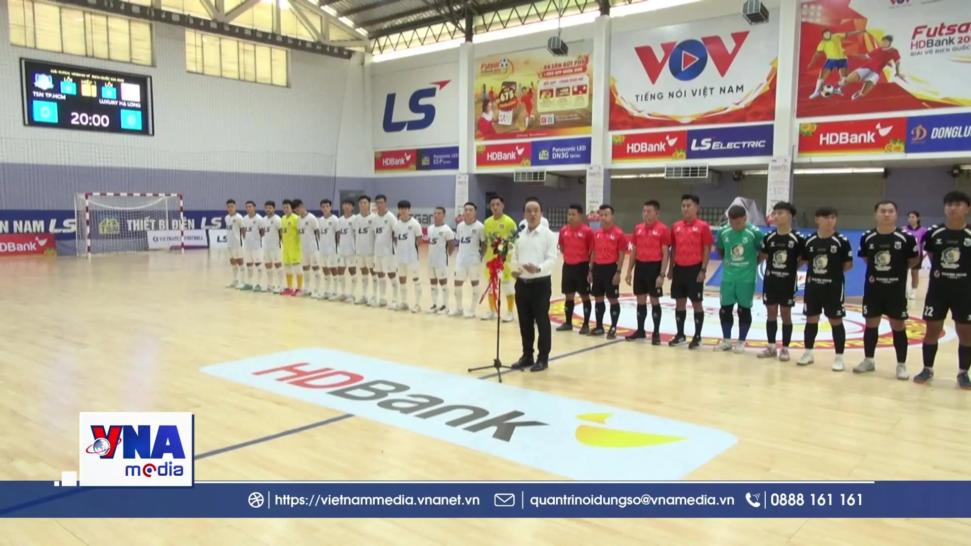 Khai mạc Giải Futsal Vô địch quốc gia 2026