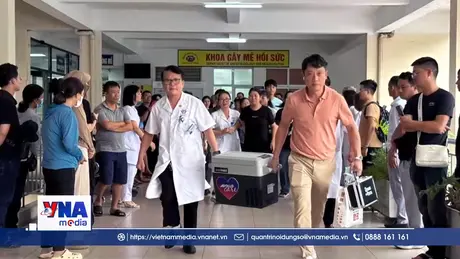 Nam thanh niên chết não hiến đa tạng cứu sống nhiều người