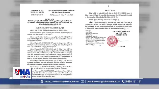 Hà Nội chính thức bãi bỏ Quyết định 22 về dạy thêm, học thêm