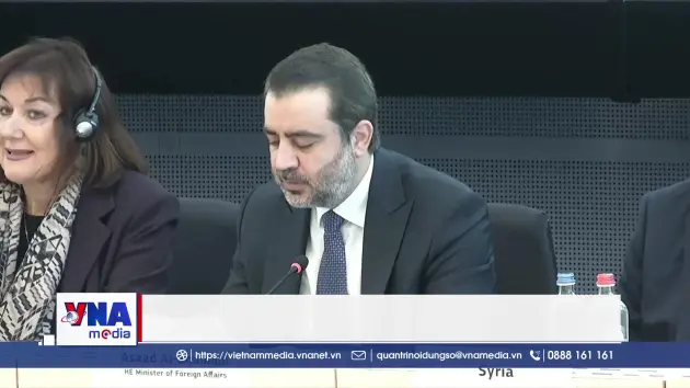 EU thúc đẩy hỗ trợ phục hồi và tái thiết Syria