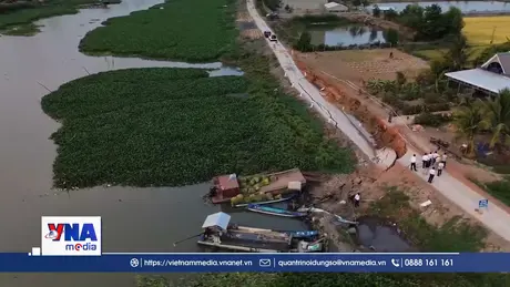 Tây Ninh xác định nguyên nhân sạt lở tuyến đê sông Lò Gạch