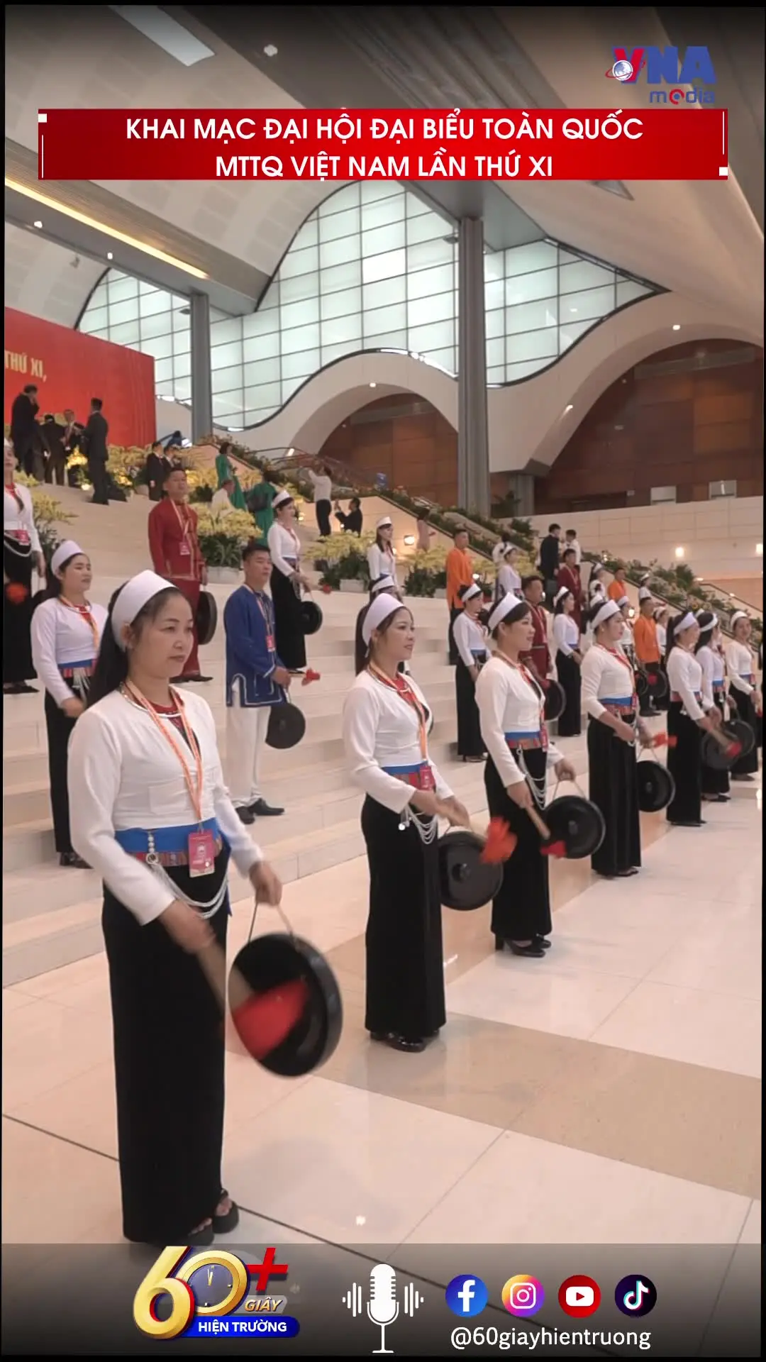 Khai mạc Đại hội đại biểu toàn quốc MTTQ Việt Nam lần thứ XI
