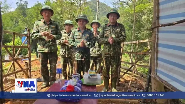 Phát hiện thêm hài cốt liệt sĩ tại khu vực rừng Cha Lỳ, tỉnh Quảng Trị