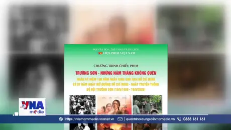 Chiếu phim chuyên đề “Trường Sơn - Những năm tháng không quên”