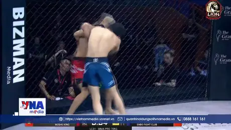 LION Championship 31: Châu La lần thứ hai thắng bằng khóa siết tại LION Championship