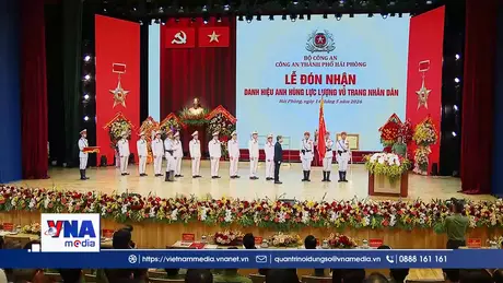 Trạm tin tối ngày 14/5/2026: Thủ tướng Lê Minh Hưng dự lễ trao tặng danh hiệu Anh hùng LLVTND cho Công an TP Hải Phòng