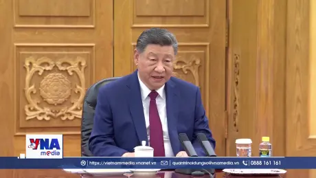 Chủ tịch Trung Quốc hội đàm với Tổng thống Mỹ tại Bắc Kinh