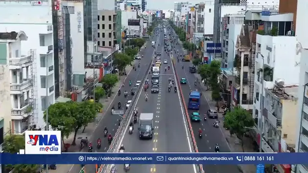 TP. Hồ Chí Minh: Đường Cộng Hòa thông thoáng trong ngày thử nghiệm phân luồng đảo chiều