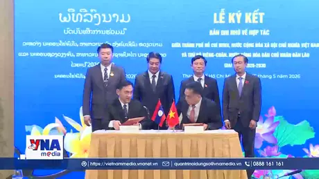 Thành phố Hồ Chí Minh và Viêng Chăn đẩy mạnh hợp tác