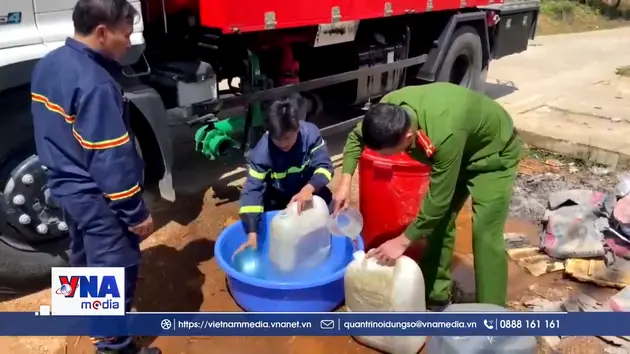 Nỗ lực đưa nước sạch lên bản Mông Pà Cò