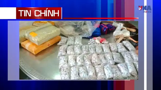 An ninh 365+ ngày 15/5: Triệt phá đường dây ma túy xuyên quốc gia, thu giữ hơn 23kg ma túy