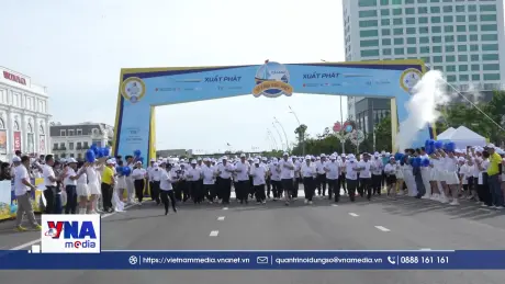 Hơn 12.000 học sinh, giáo viên tham gia giải chạy S – Race tại Cà Mau