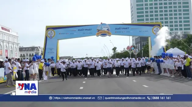Hơn 12.000 học sinh, giáo viên tham gia giải chạy S – Race tại Cà Mau
