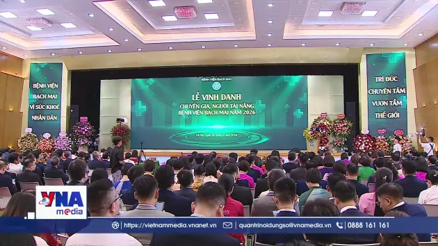 Bệnh viện Bạch Mai tôn vinh đội ngũ chuyên gia, người tài năng
