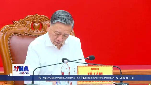 Tổng Bí thư, Chủ tịch nước Tô Lâm làm việc tại Đồng Nai