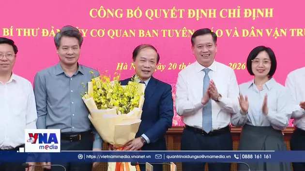 Ông Phạm Tất Thắng được chỉ định làm Bí Thư Đảng ủy Cơ quan Ban Tuyên giáo và Dân vận Trung ương