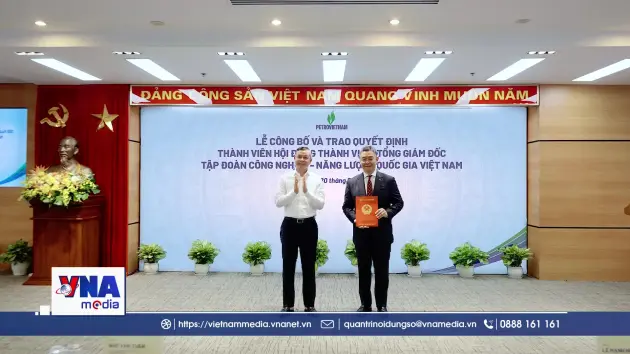 Công bố và trao quyết định Tổng Giám đốc Petrovietnam