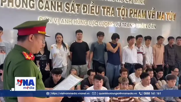 Bắt 71 đối tượng liên quan ma túy, có ca sĩ Long Nhật