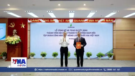 Công bố và trao quyết định Tổng Giám đốc Petrovietnam