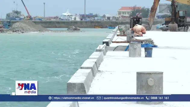 Hoàn thành khu neo đậu tránh trú bão tại đặc khu Phú Quý