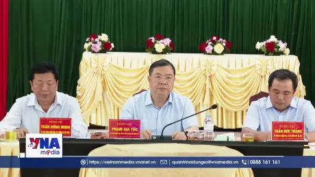Đoàn công tác Chính phủ kiểm tra tình hình triển khai sân bay Gia Bình