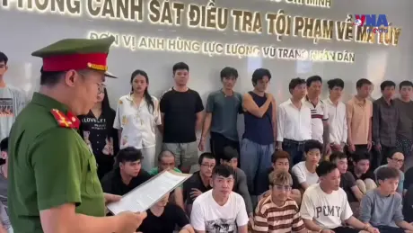 An ninh 365+ Ngày 21/5: Bắt 71 đối tượng liên quan ma túy, có ca sĩ Long Nhật