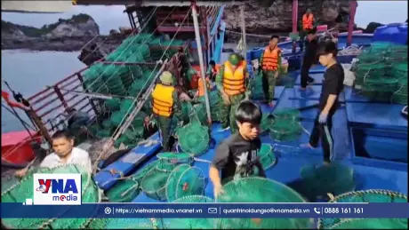 Cứu nạn thành công 8 ngư dân gặp nạn trên vùng biển Cô Tô